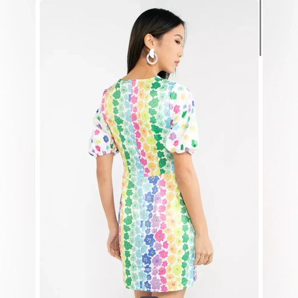 Never Fully Dressed
Flower Pebbles Mini Dress - Picture 2 of 5